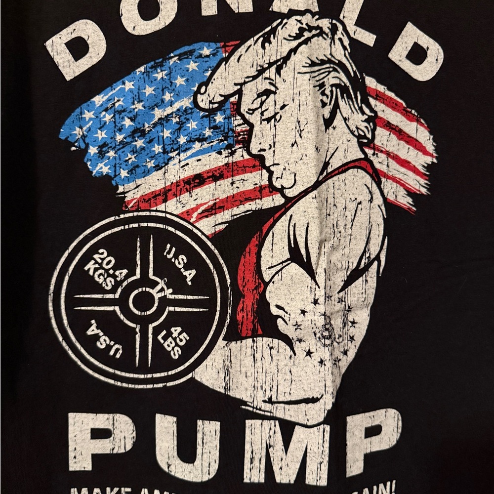 Donald “Pump” Trump Weightlifting Tshirt